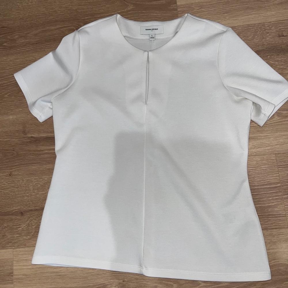 NWT banana republic shirt in white